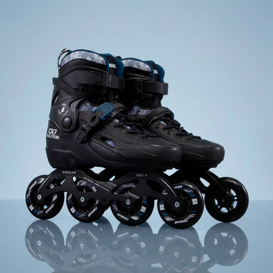 Patines para mujer Colombia Cougar CR7 Evolution azul semiprofesional
