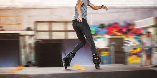 Freestyle slalom, el arte de patinar haciendo trucos