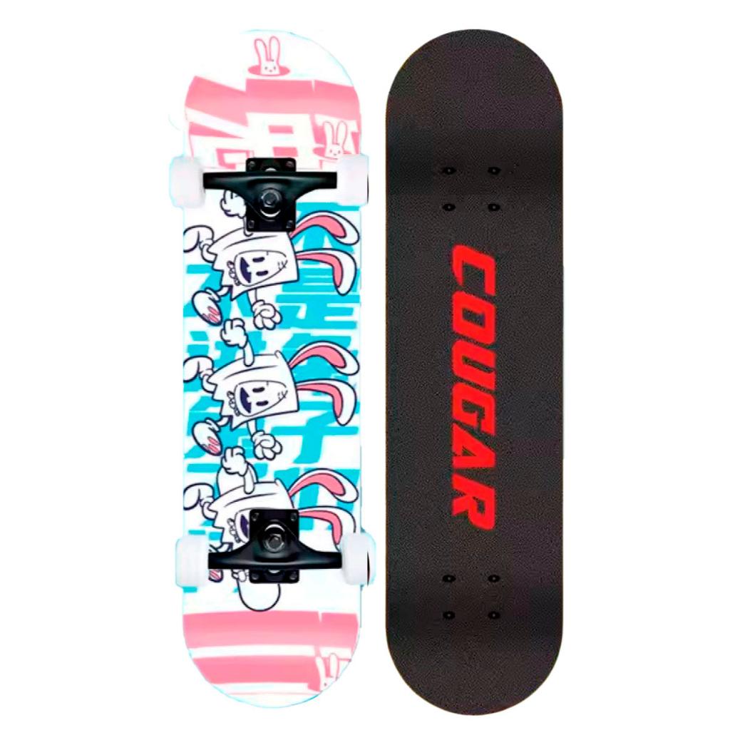 Patineta De Skate Cougar MHB03 Con 7 capas de pino
