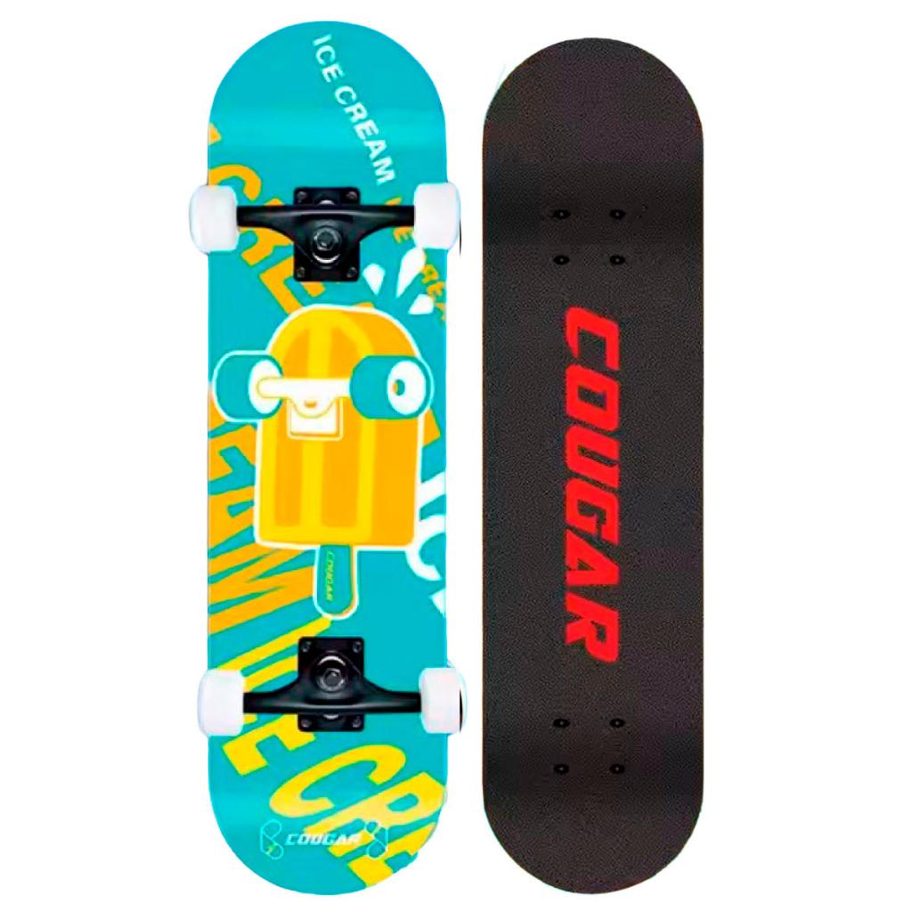 Patineta De Skate Cougar MHB03 Con 7 capas de pino