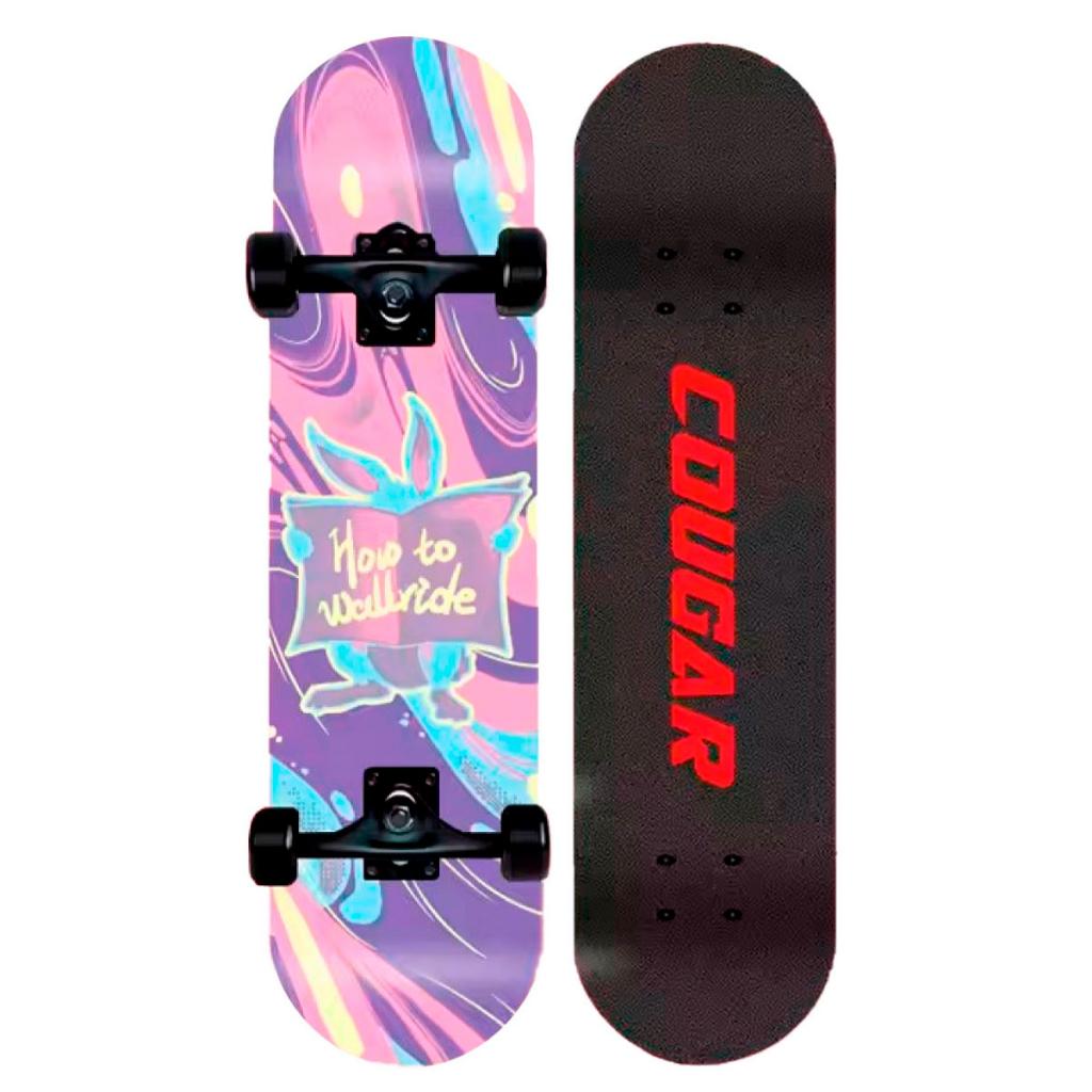 Patineta De Skate Cougar MHB03 Con 7 capas de pino