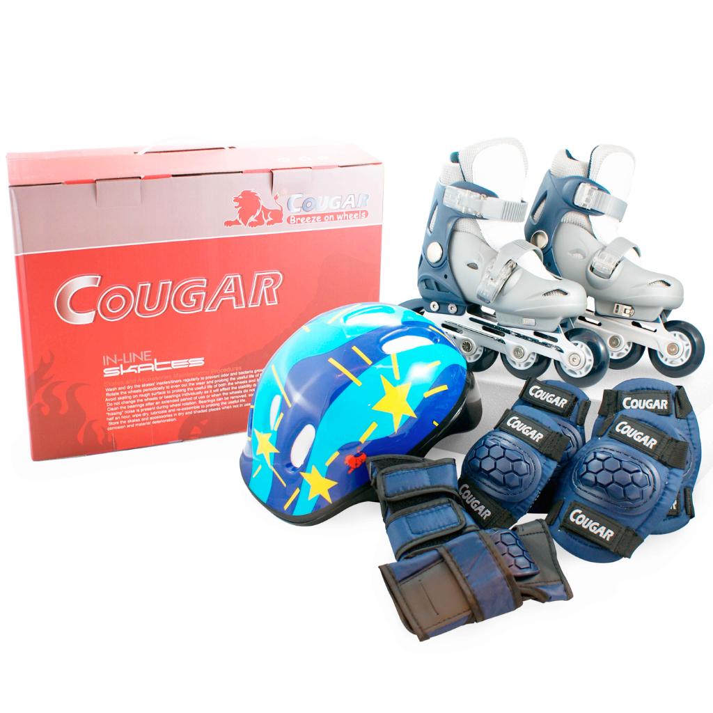 Set de Patinaje Infantil Cougar MS836PU