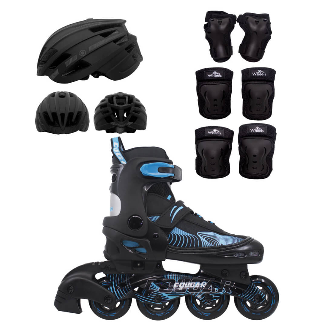 Patines Ajustables Cougar MZS833HQ (Llantas 72, 74, 76mm)