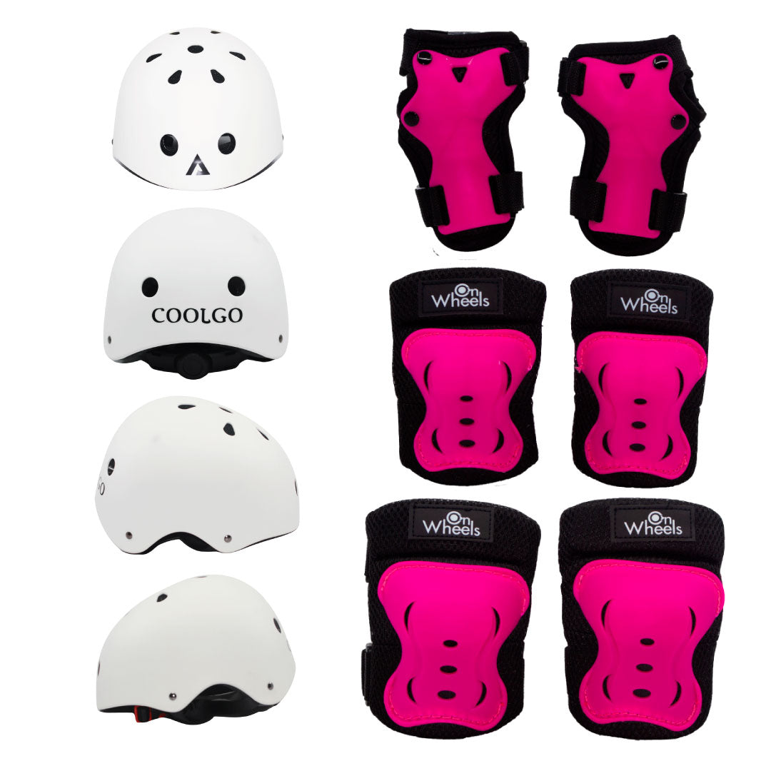 Casco Coolgo + Protecciones Onwheels