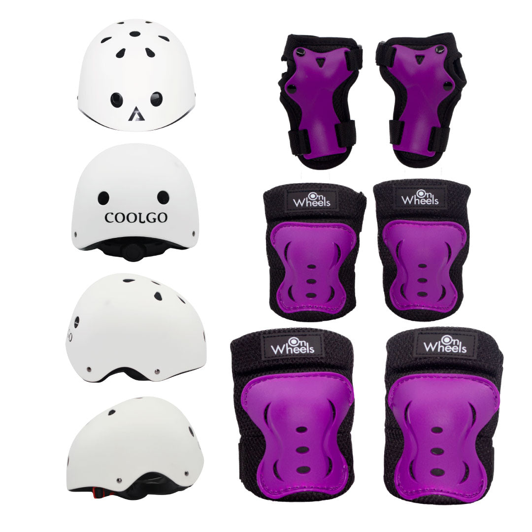 Casco Coolgo + Protecciones Onwheels