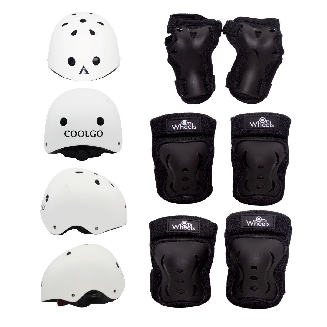 Casco Coolgo + Protecciones Onwheels