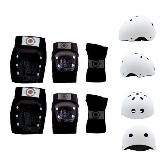 Casco Marktop  + Protecciones Urbanas OnWheels