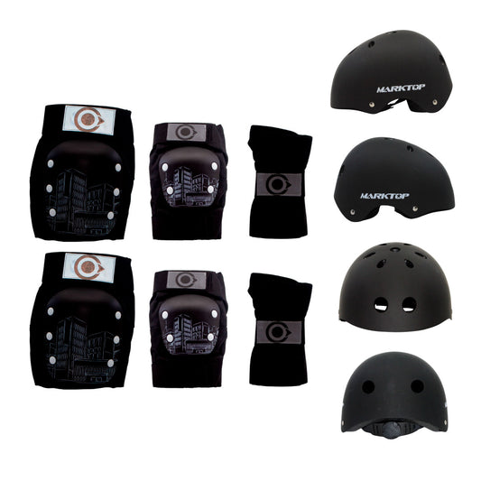 Casco Marktop  + Protecciones Urbanas OnWheels
