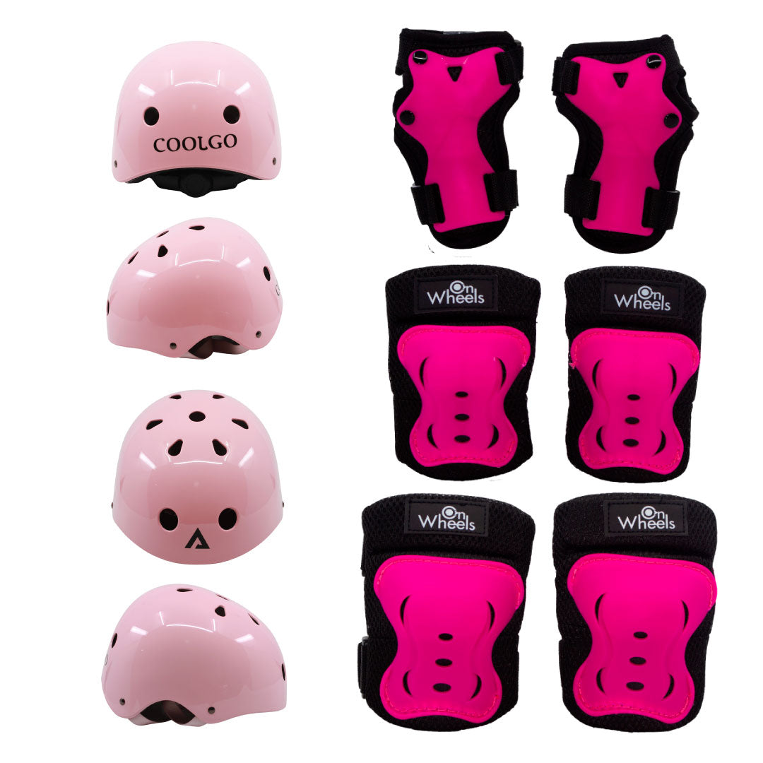 Casco Coolgo + Protecciones Onwheels