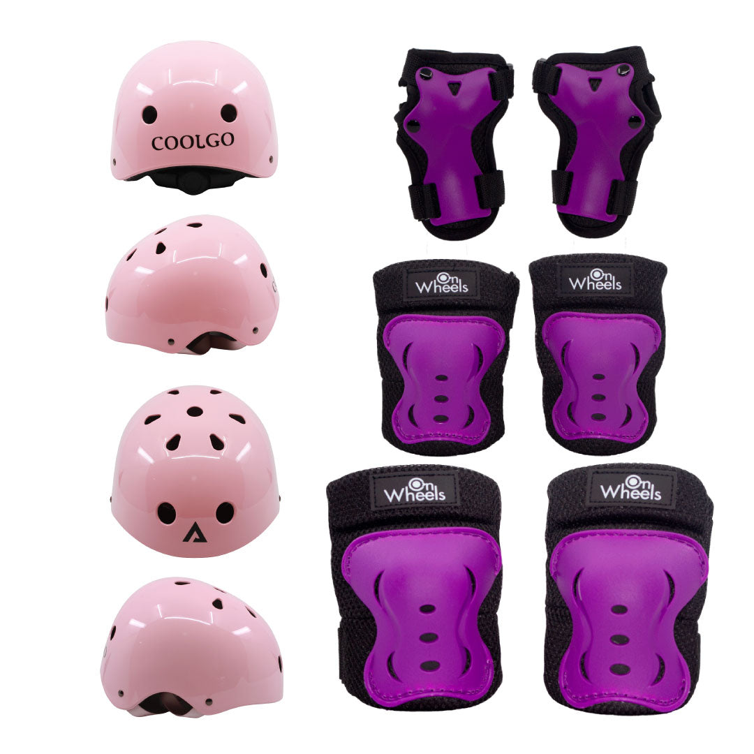 Casco Coolgo + Protecciones Onwheels