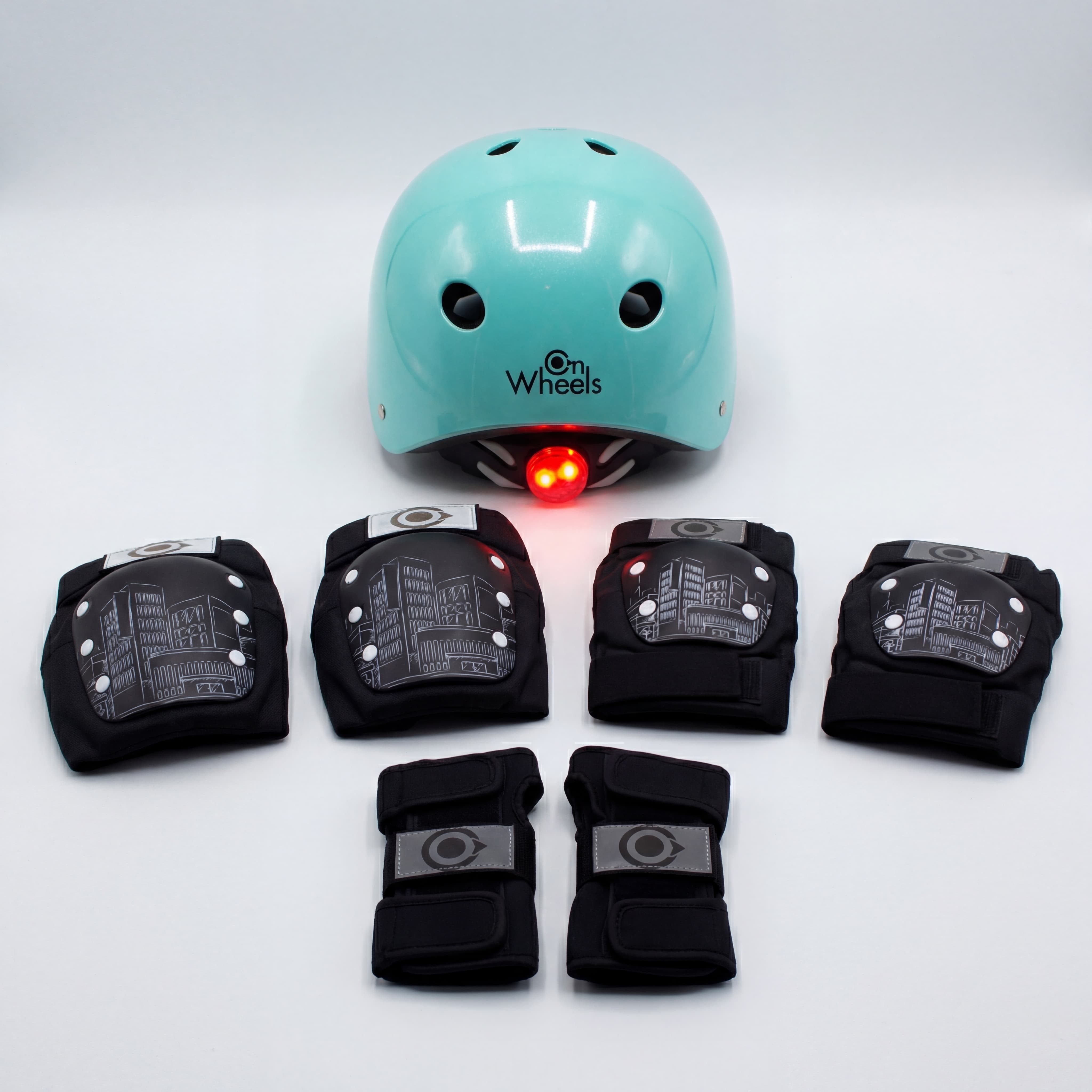 Casco Urbano OnWheels  + Protecciones Urbanas OnWheels