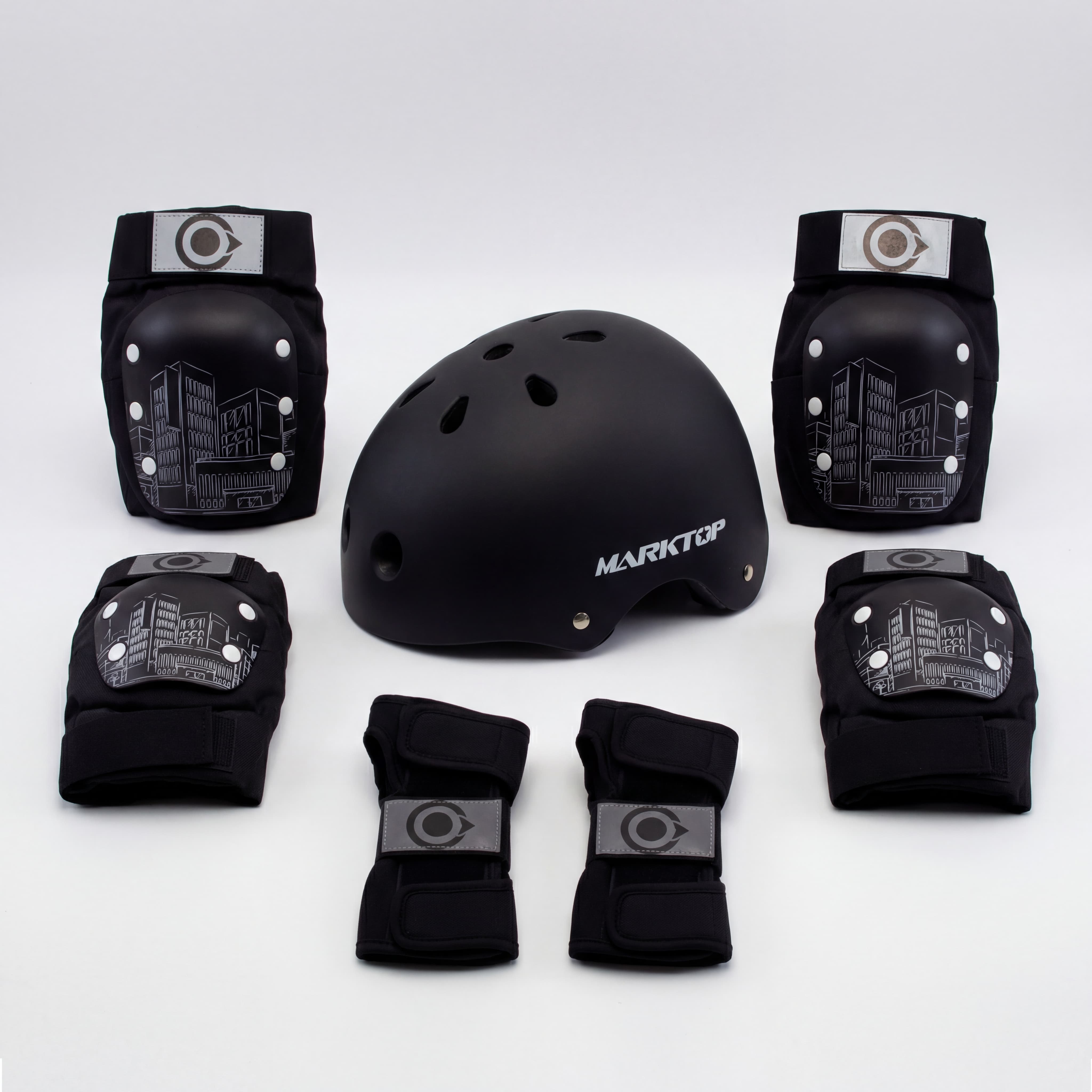 Casco Marktop  + Protecciones Urbanas OnWheels