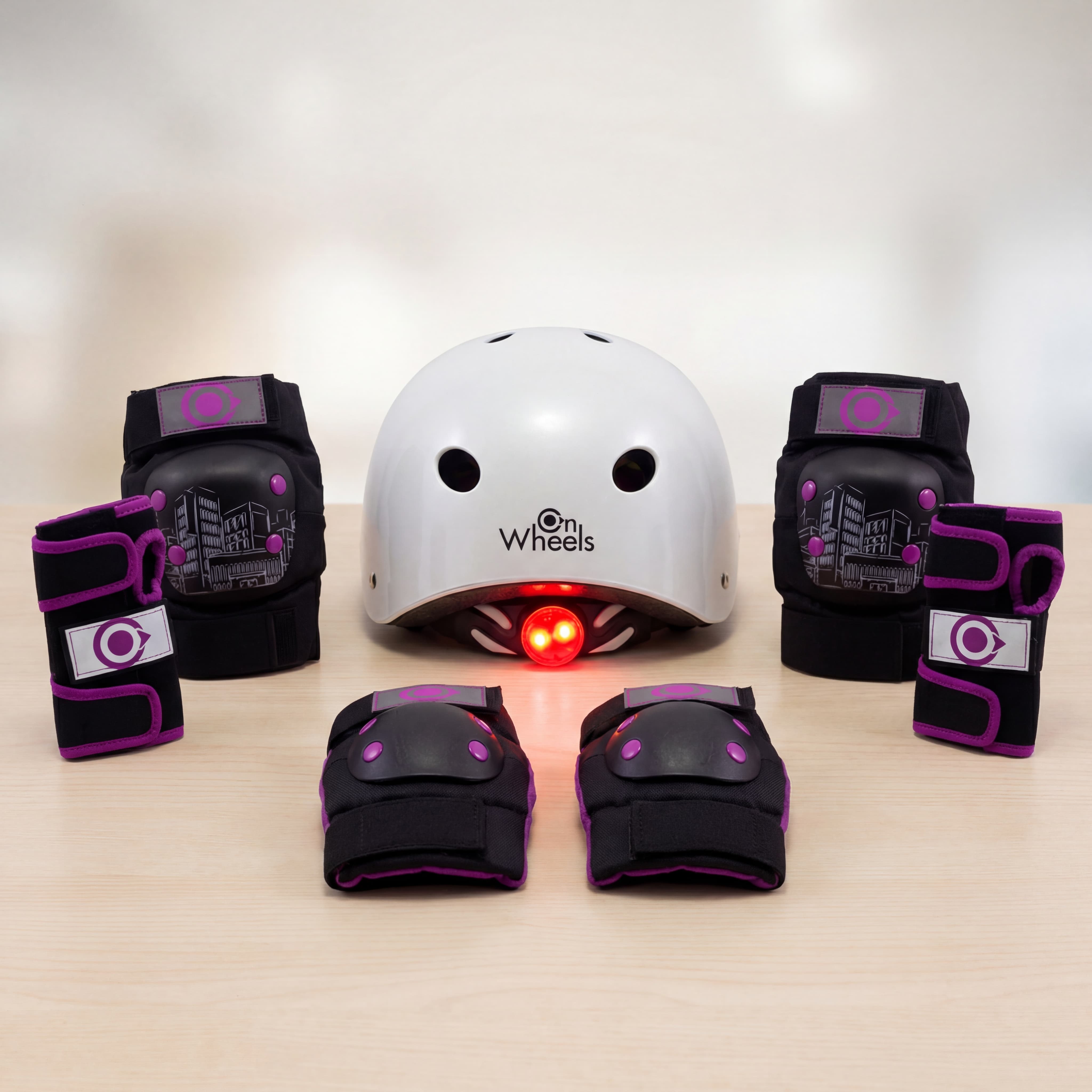 Casco Urbano OnWheels  + Protecciones Urbanas OnWheels