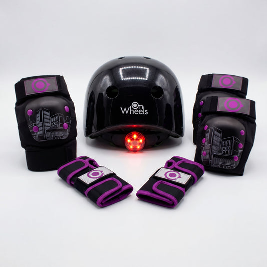 Casco Urbano OnWheels  + Protecciones Urbanas OnWheels