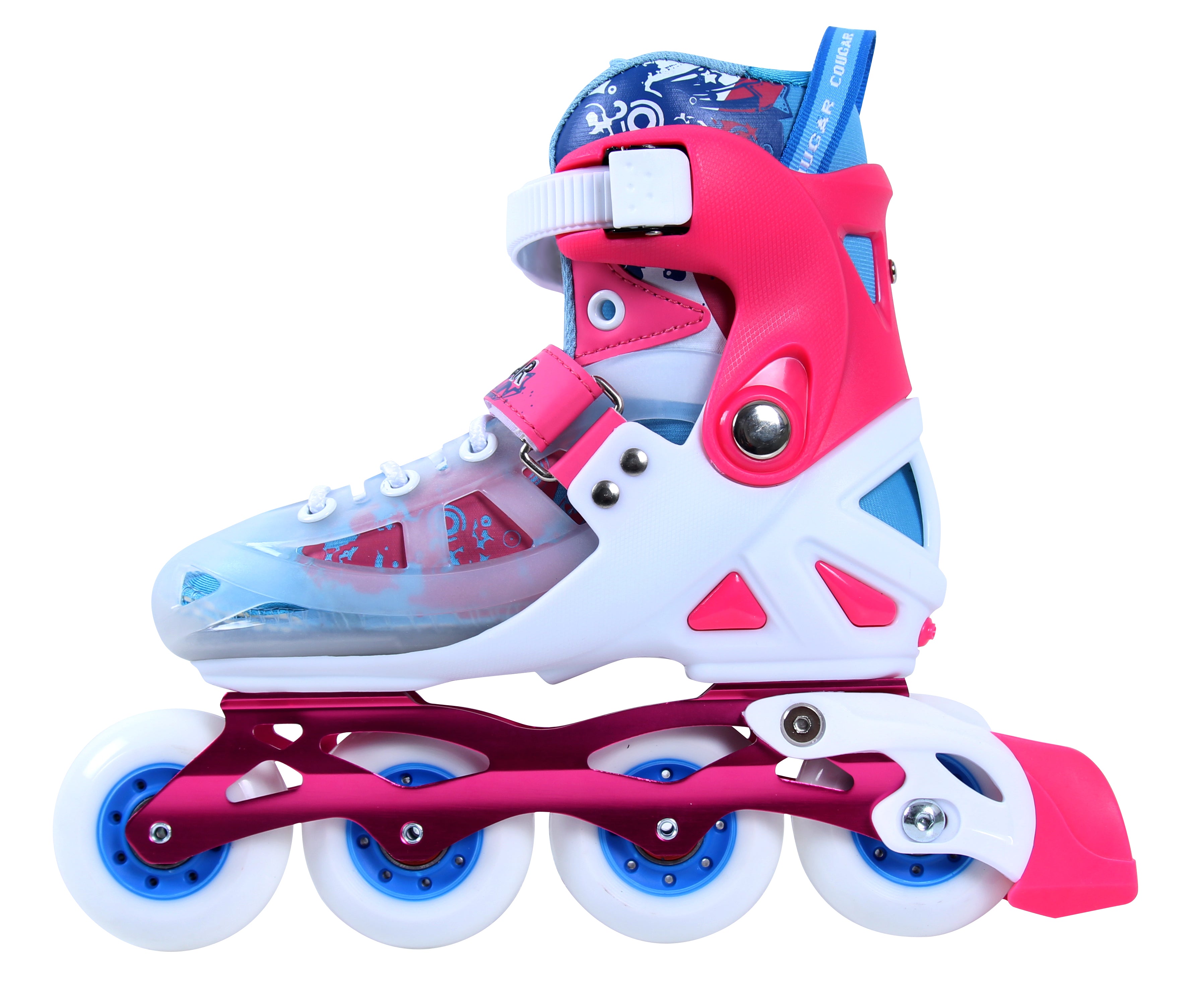 Patines en Linea Semiprofesionales Ajustables Cougar CR5X