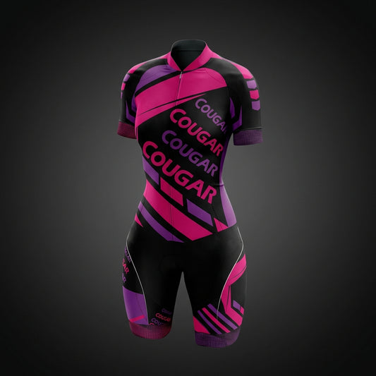 Licra manga corta Mujer Cougar S-ONE T4