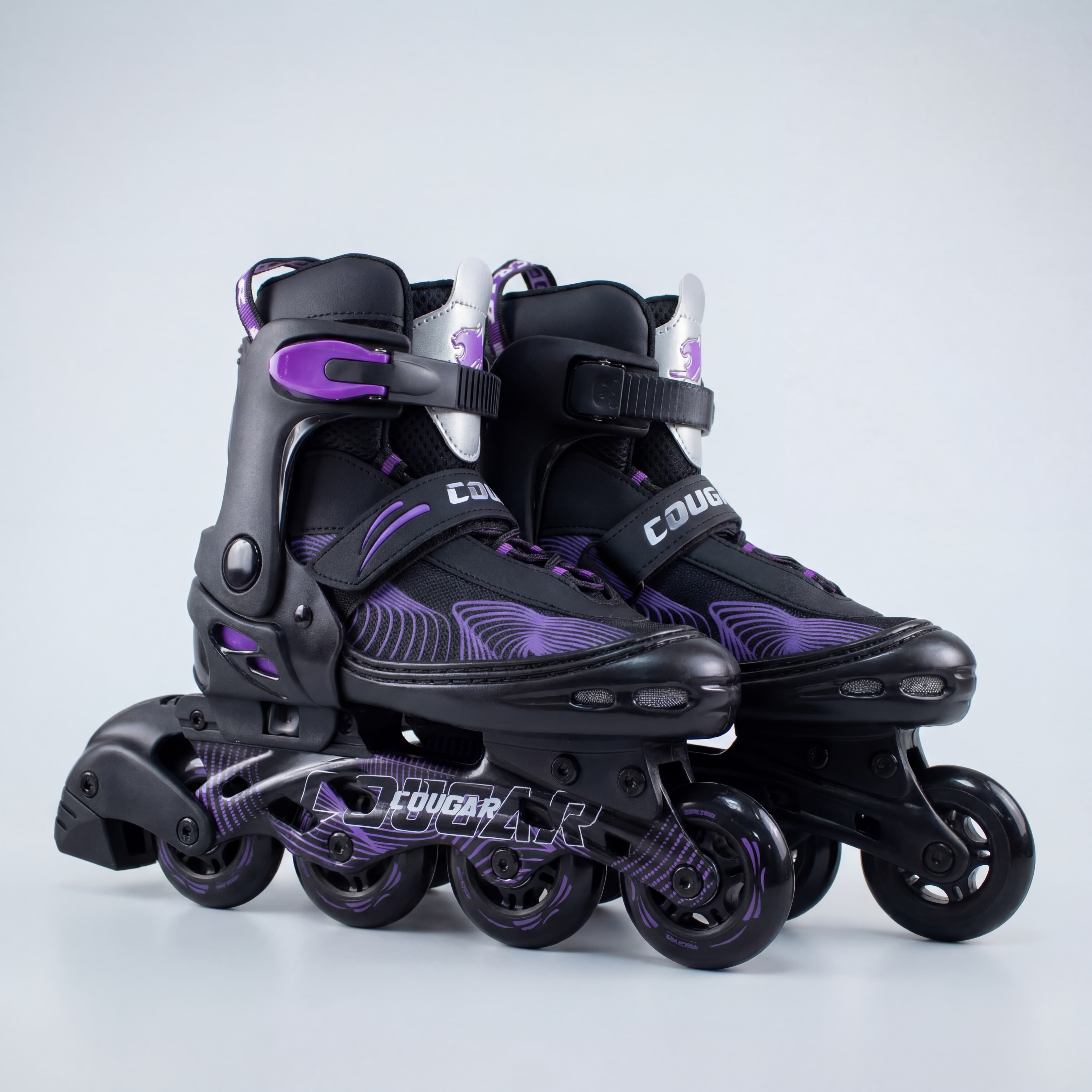 Patines Ajustables Cougar MZS833HQ (Llantas 72, 74, 76mm)