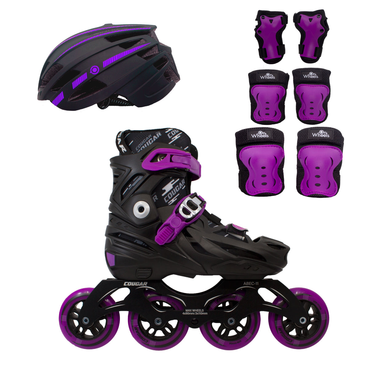 Patines Semiprofesionales Cougar Ajustables CR7