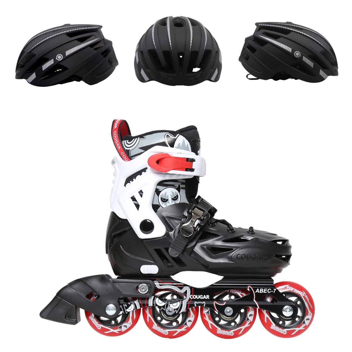 Patines en Línea Semiprofesionales Ajustables Cougar MZS303