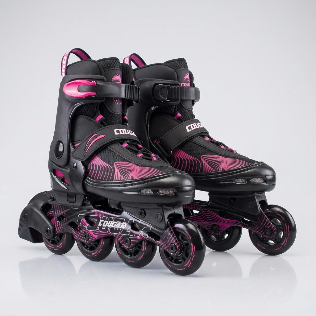 Patines Ajustables Cougar MZS833HQ (Llantas 72, 74, 76mm)