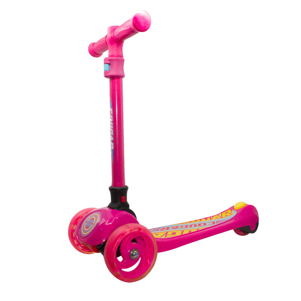Scooter para niños Cougar Rosada con Azul MHB-23
