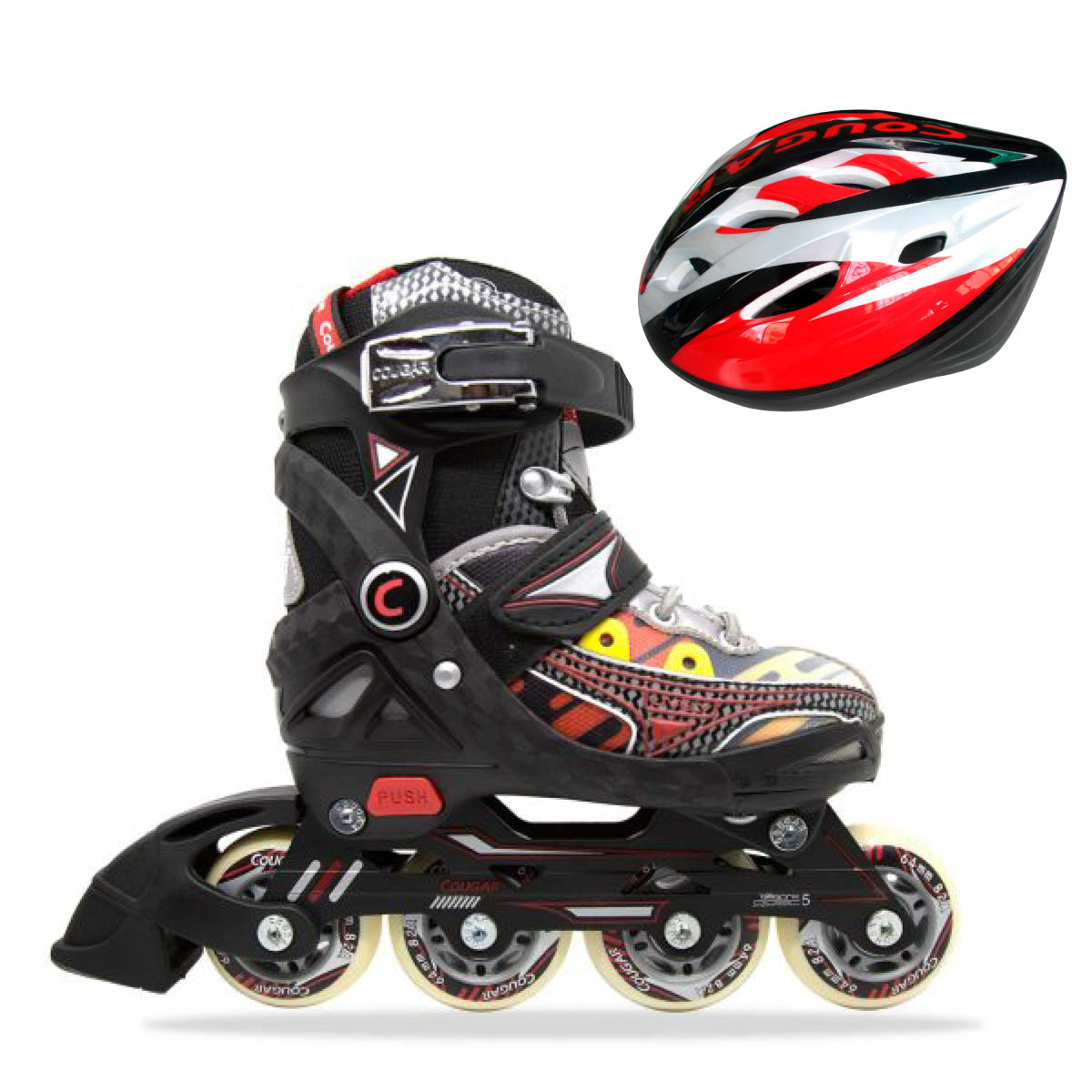 PROMOCIÓN ULTIMAS UNIDADES Patines en Línea Ajustables Cougar CR3 New