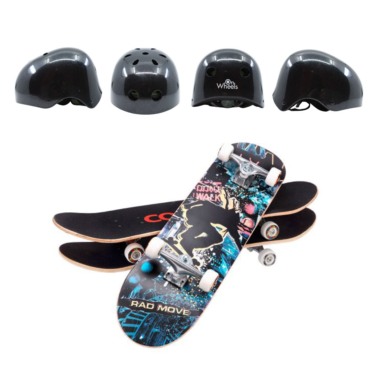Patineta De Skate Cougar MHB03 Con 7 capas de pino