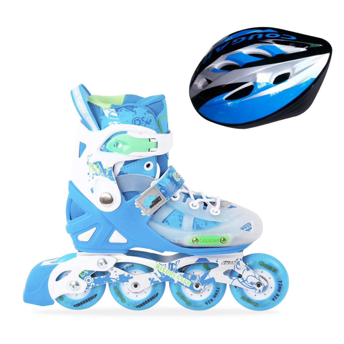 Patines en Linea Semiprofesionales Ajustables Cougar CR5X