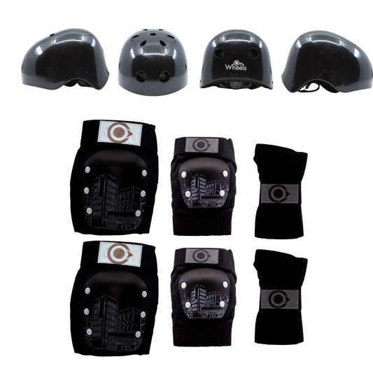 Casco Urbano OnWheels  + Protecciones Urbanas OnWheels