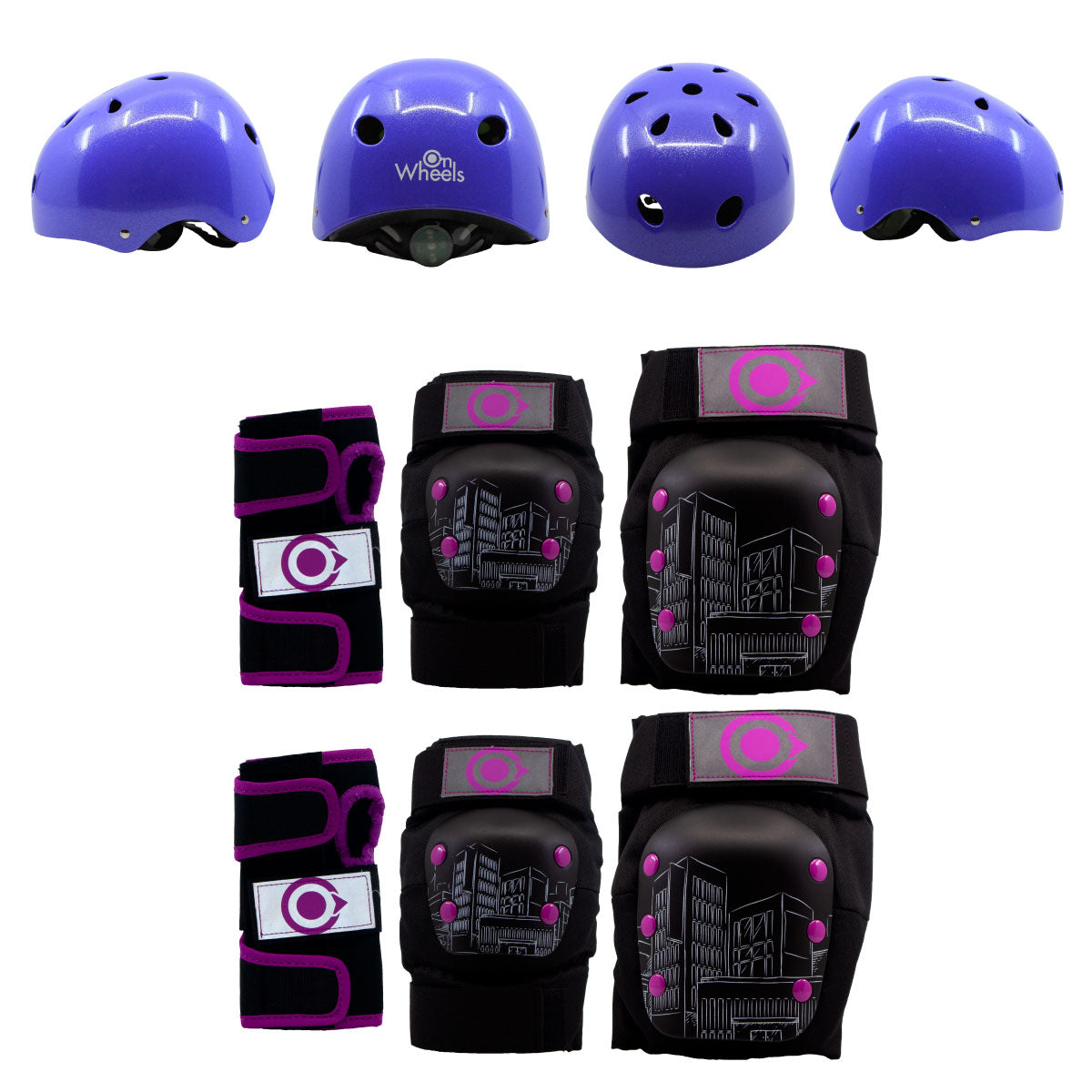 Casco Urbano OnWheels  + Protecciones Urbanas OnWheels