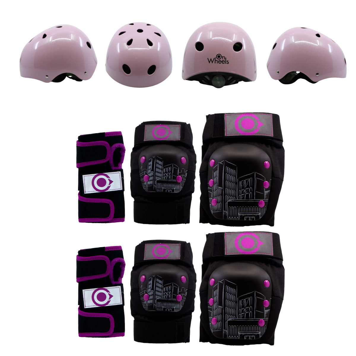 Casco Urbano OnWheels  + Protecciones Urbanas OnWheels