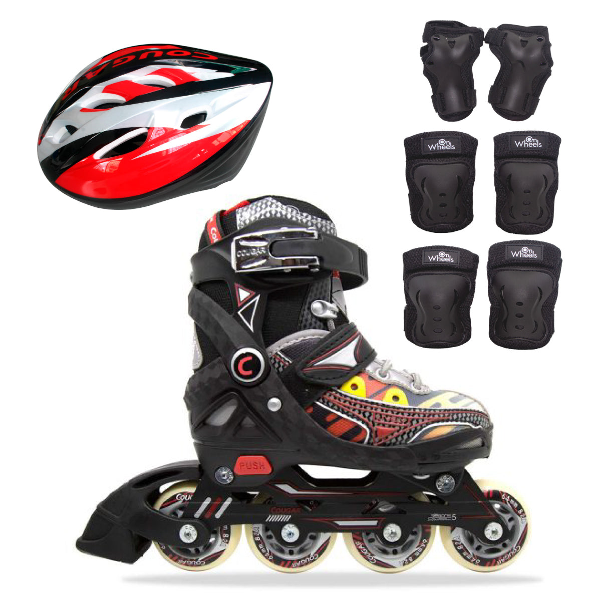 PROMOCIÓN ULTIMAS UNIDADES Patines en Línea Ajustables Cougar CR3 New
