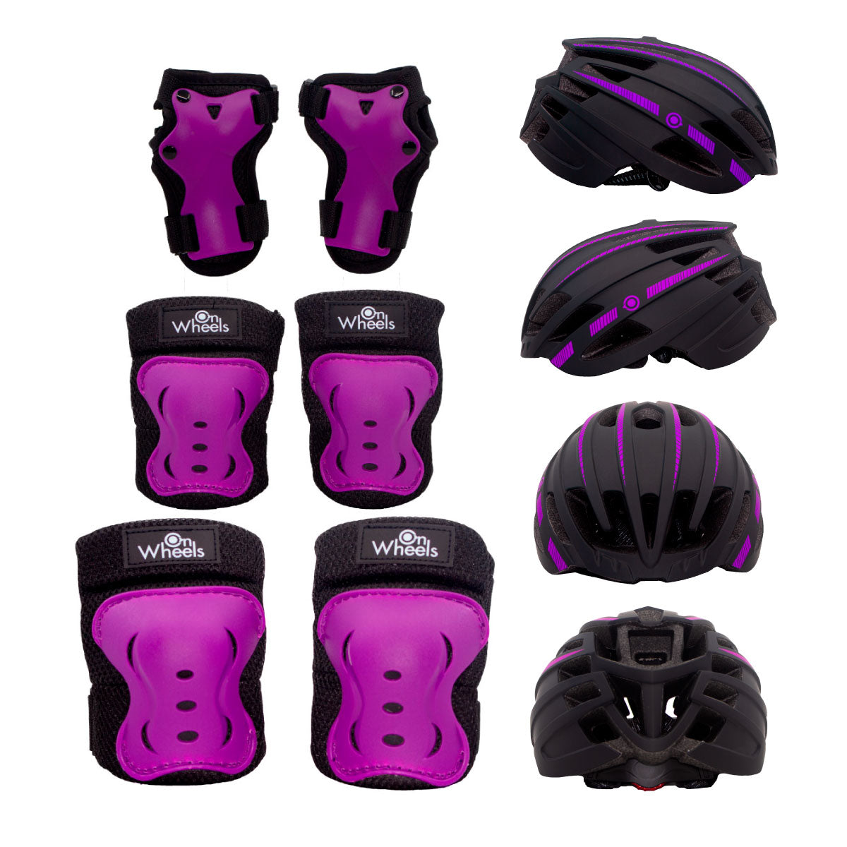 Casco Onwheels  + Protecciones OnWheels