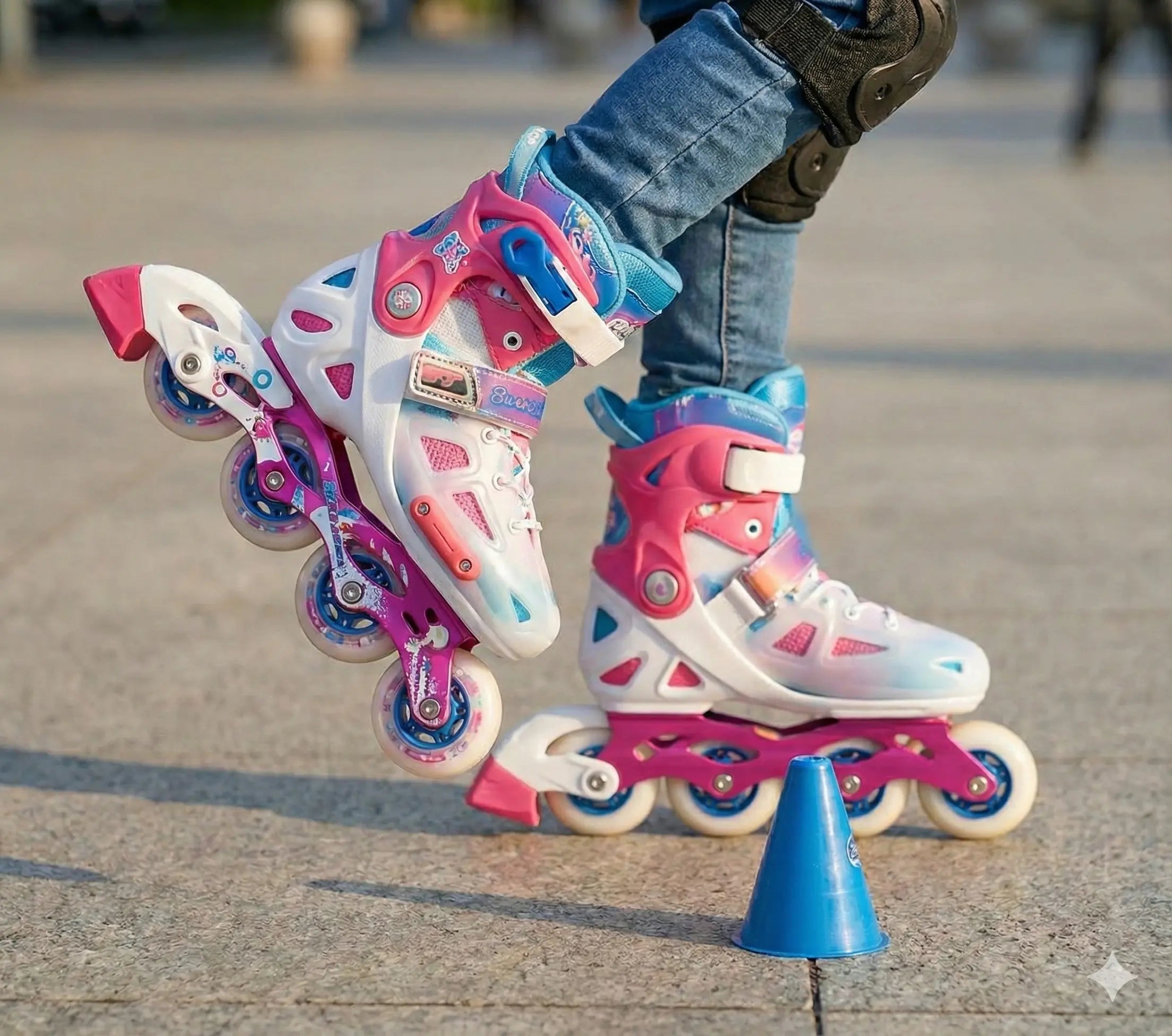Patines en Linea Semiprofesionales Ajustables Cougar CR5X