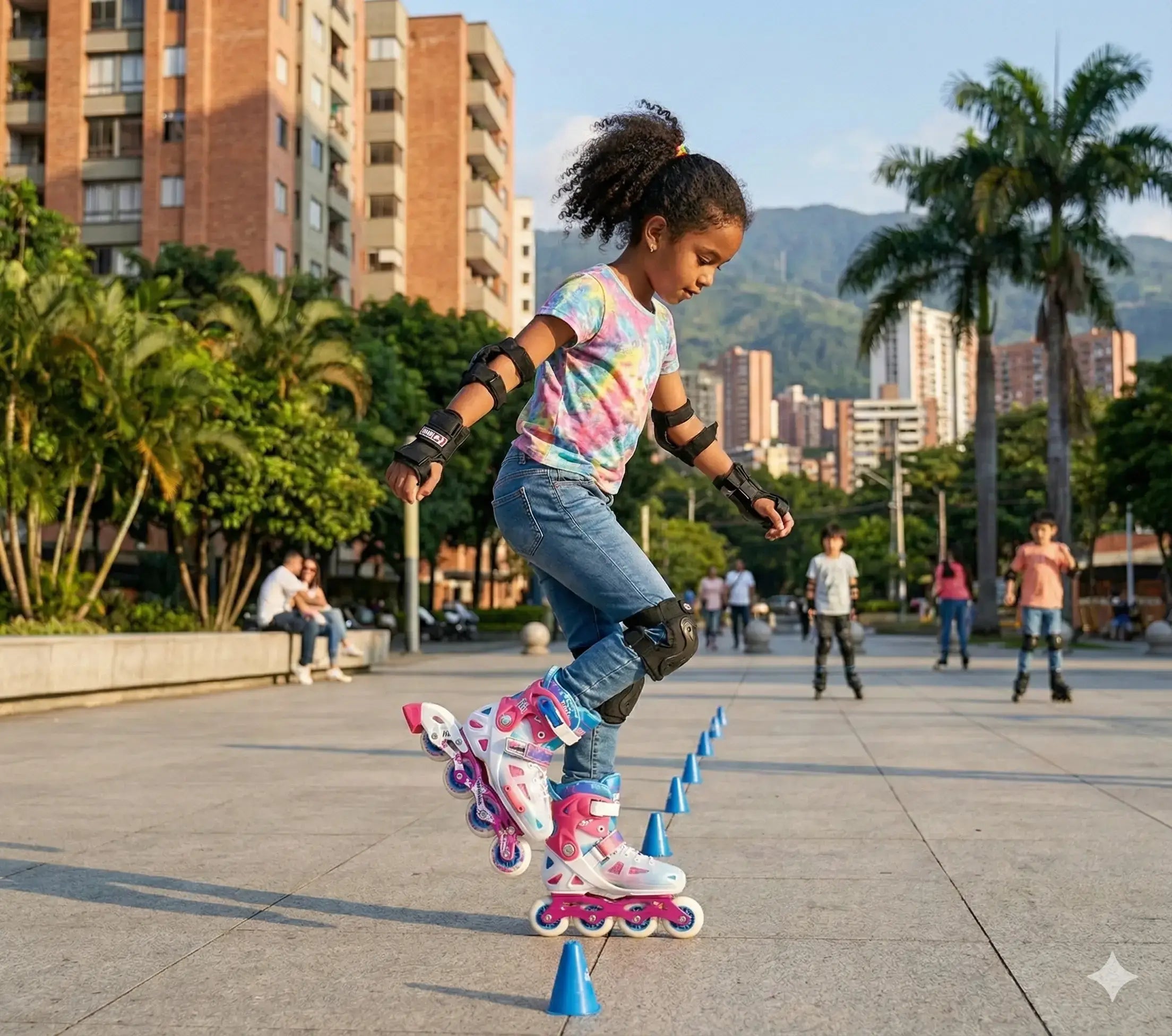 Patines en Linea Semiprofesionales Ajustables Cougar CR5X