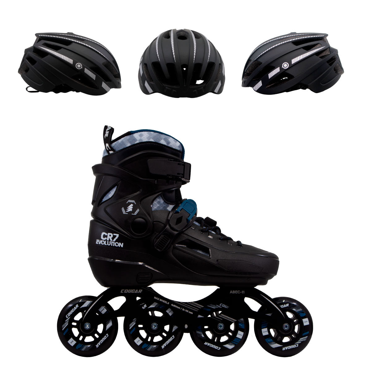 Patines Semiprofesionales Cougar Ajustables CR7 EVOLUTION