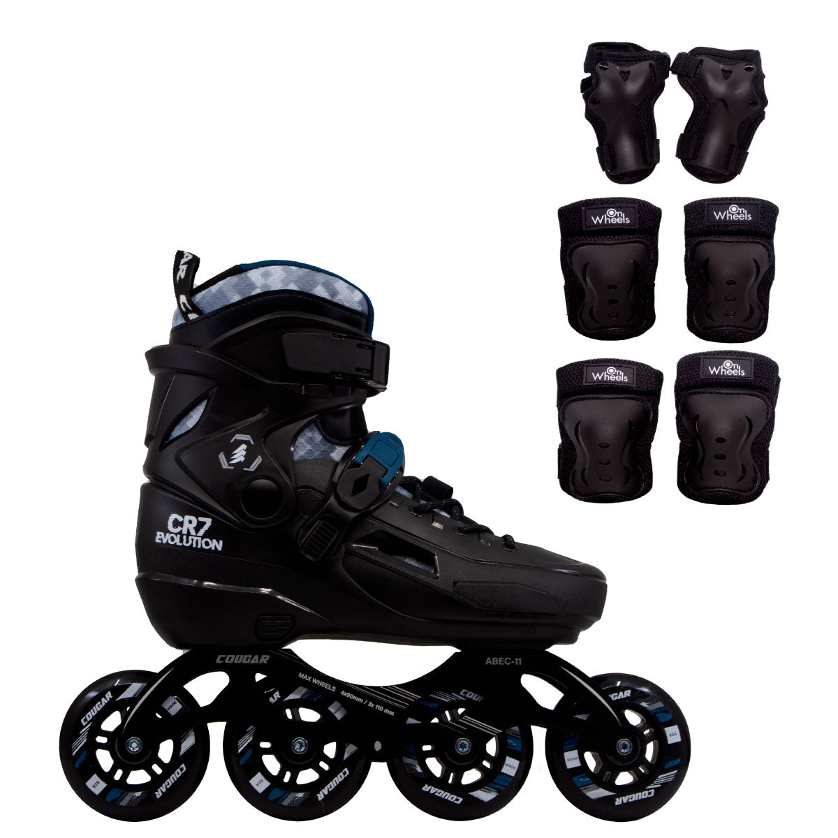 Patines Semiprofesionales Cougar Ajustables CR7 EVOLUTION