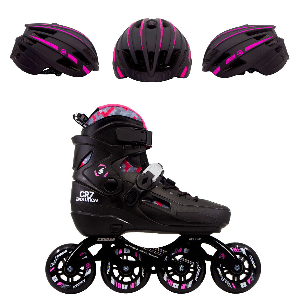 Patines Semiprofesionales Cougar Ajustables CR7 EVOLUTION
