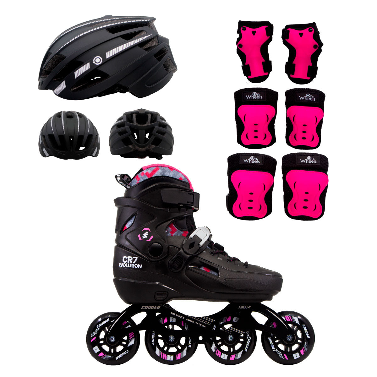 Patines Semiprofesionales Cougar Ajustables CR7 EVOLUTION