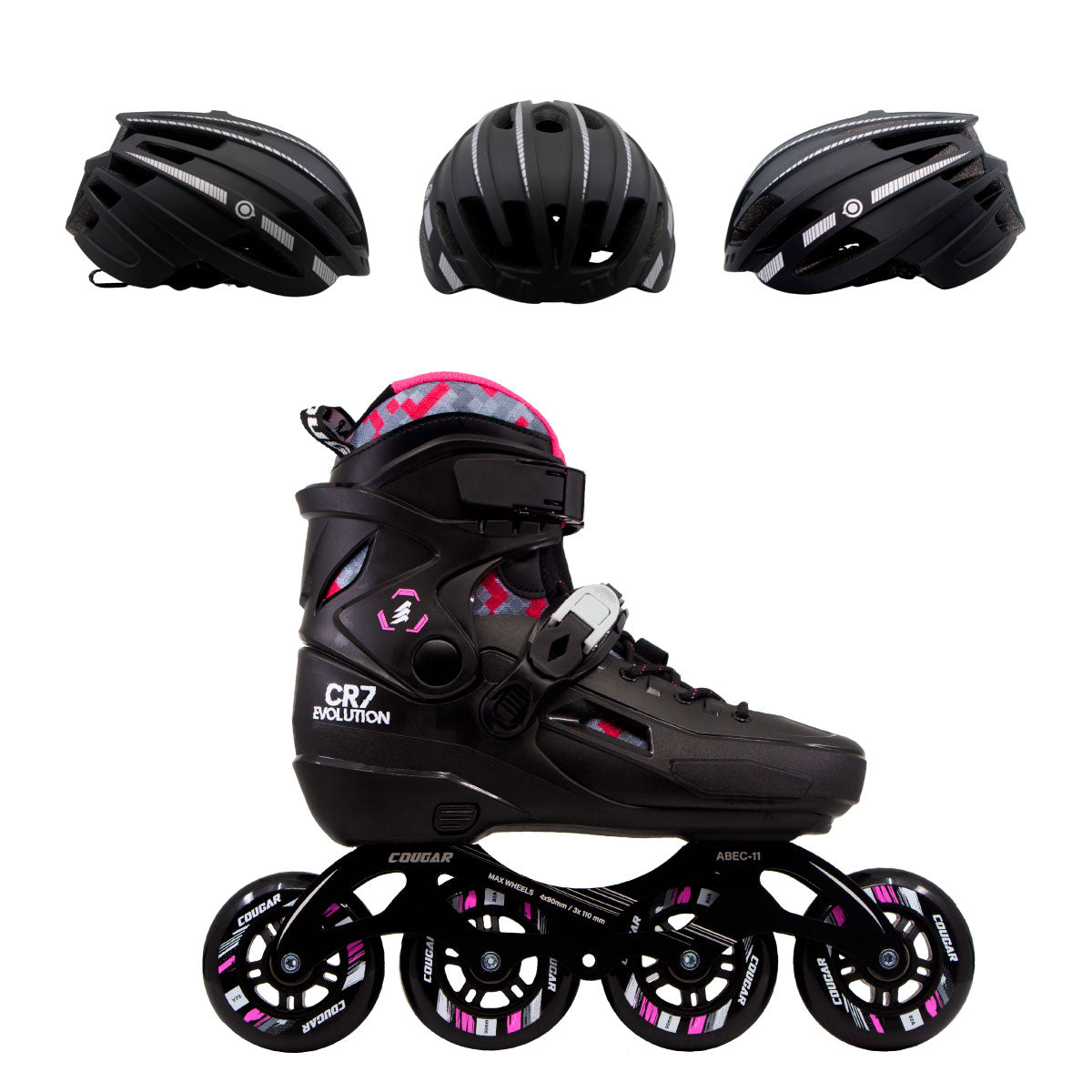 Patines Semiprofesionales Cougar Ajustables CR7 EVOLUTION