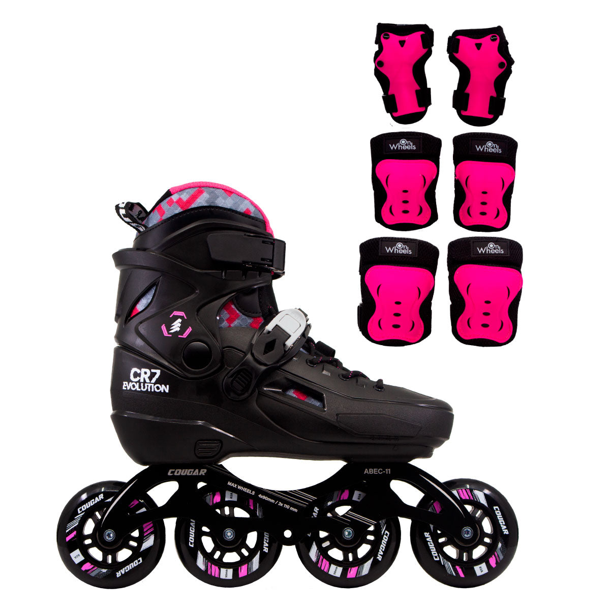 Patines Semiprofesionales Cougar Ajustables CR7 EVOLUTION