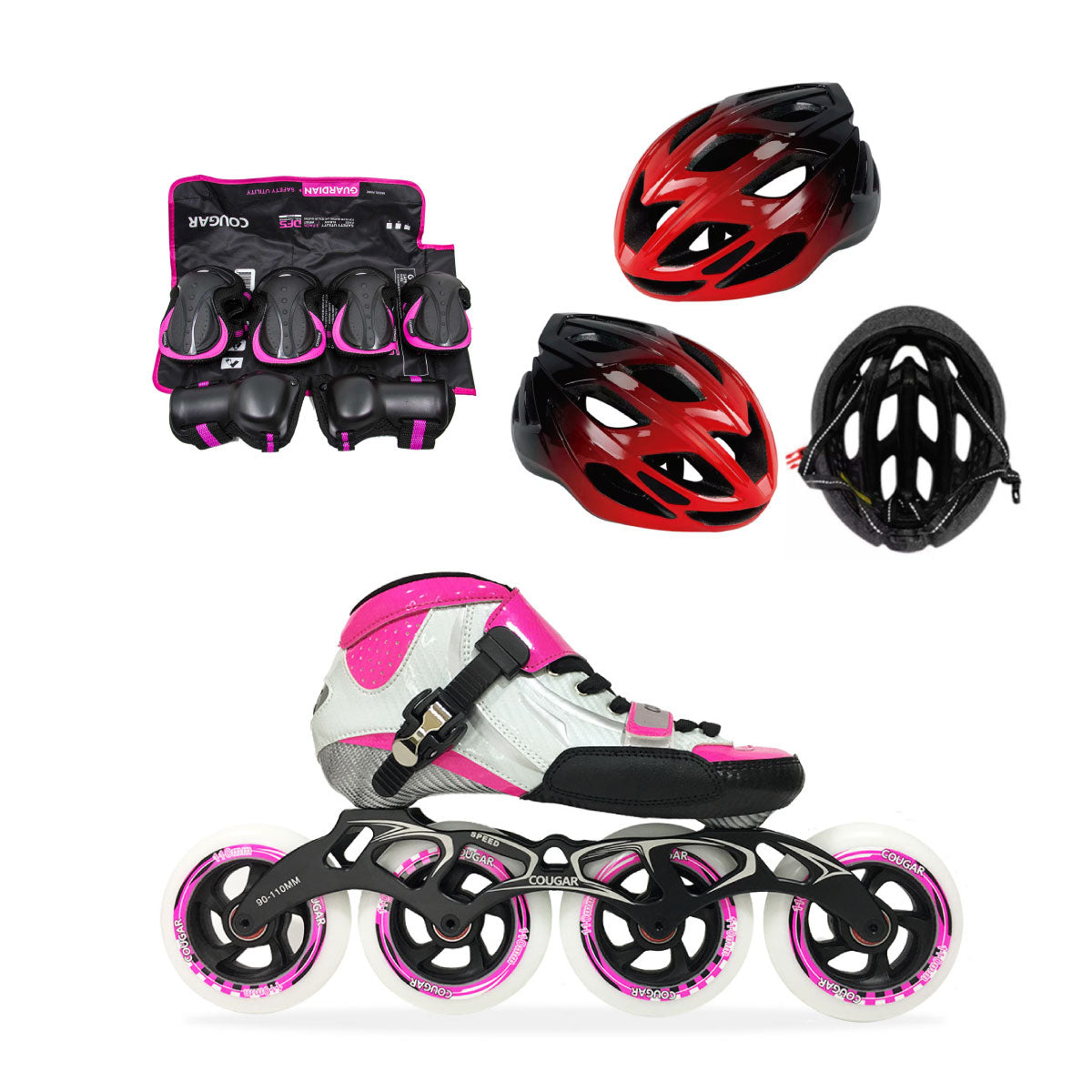 SR1 Patines en Linea Profesionales Cougar Fucsia oferta