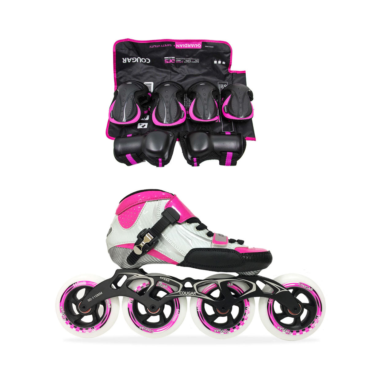 SR1 Patines en Linea Profesionales Cougar Fucsia oferta