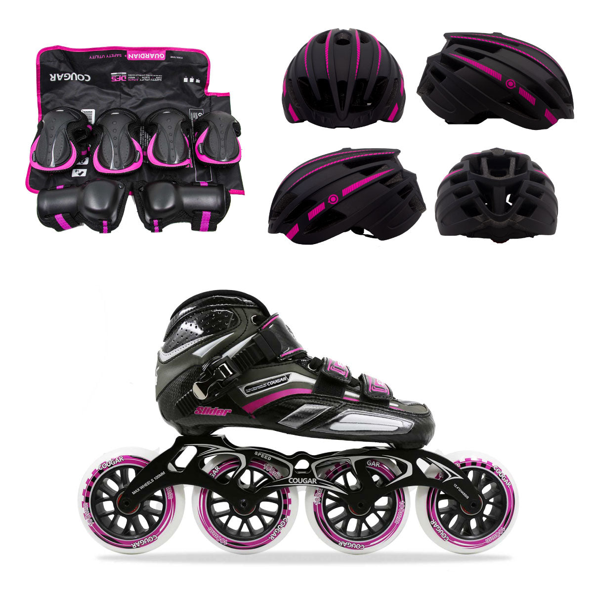 SR7 Patines en Linea Profesionales Cougar