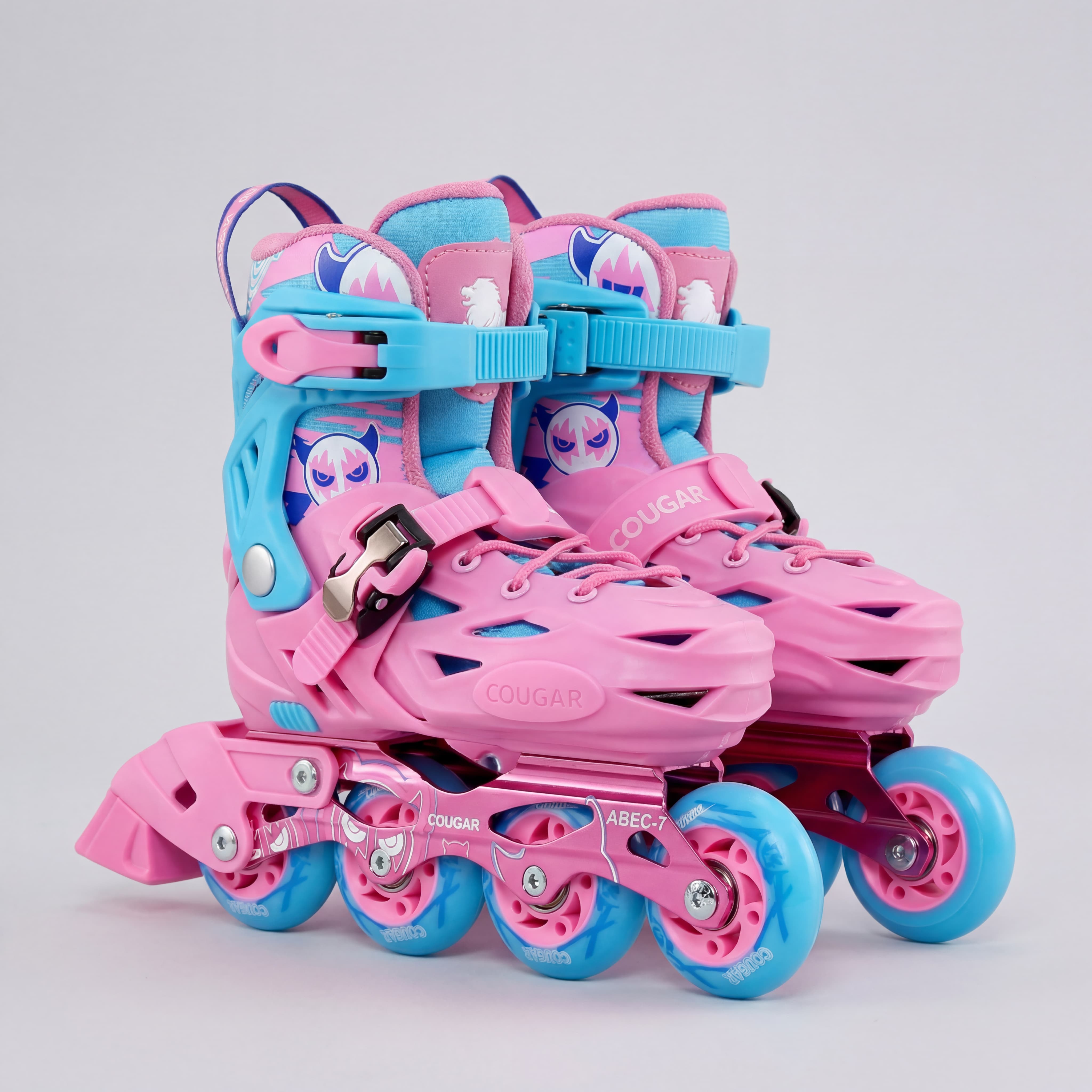 Patines en Línea Semiprofesionales Ajustables Cougar MZS303
