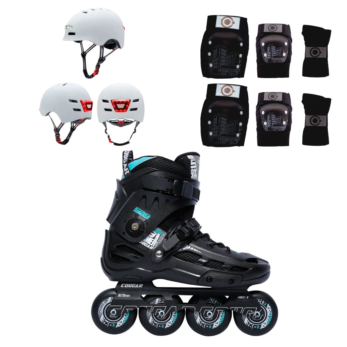 Patines en Linea Semiprofesionales Slalom MZS509
