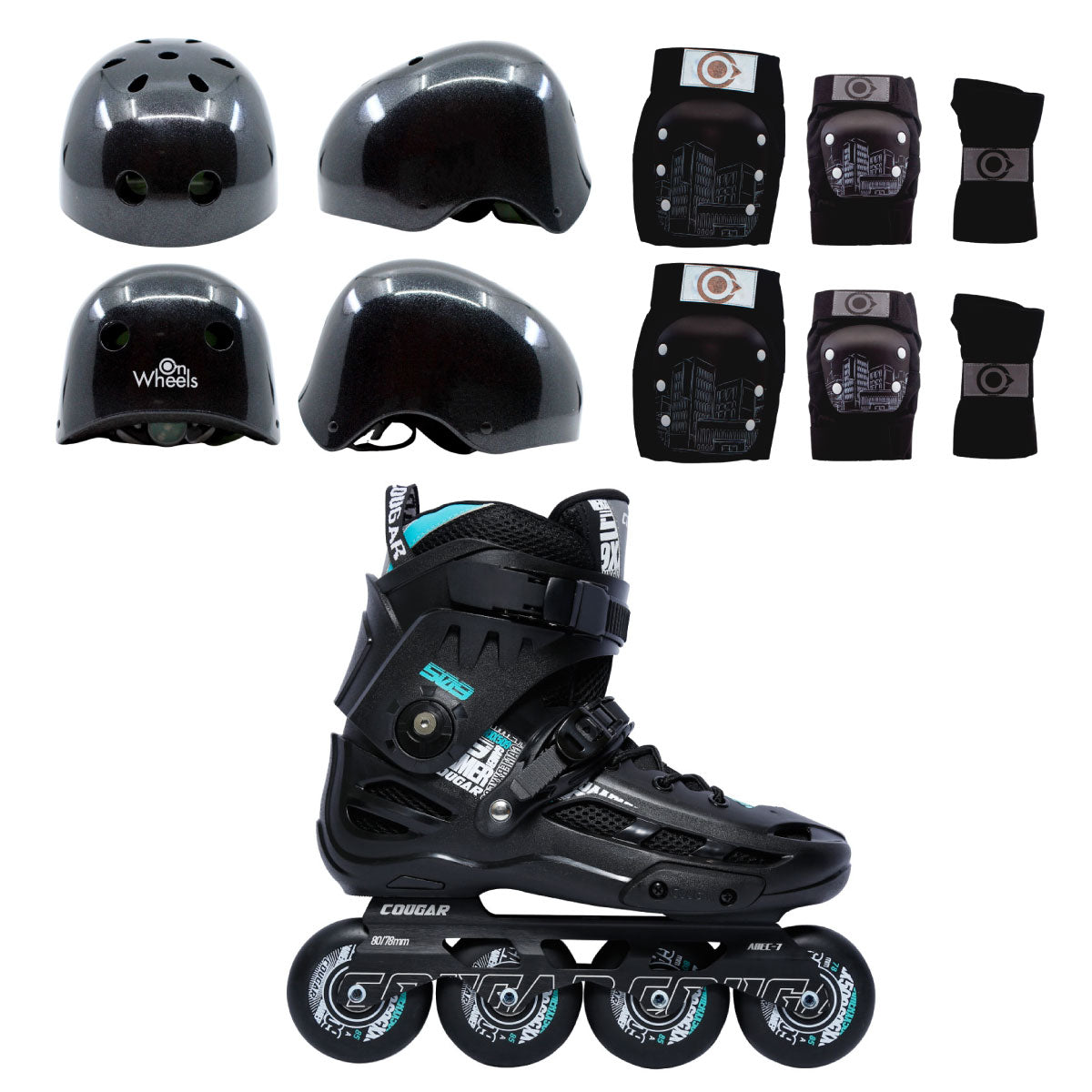 Patines en Linea Semiprofesionales Slalom MZS509