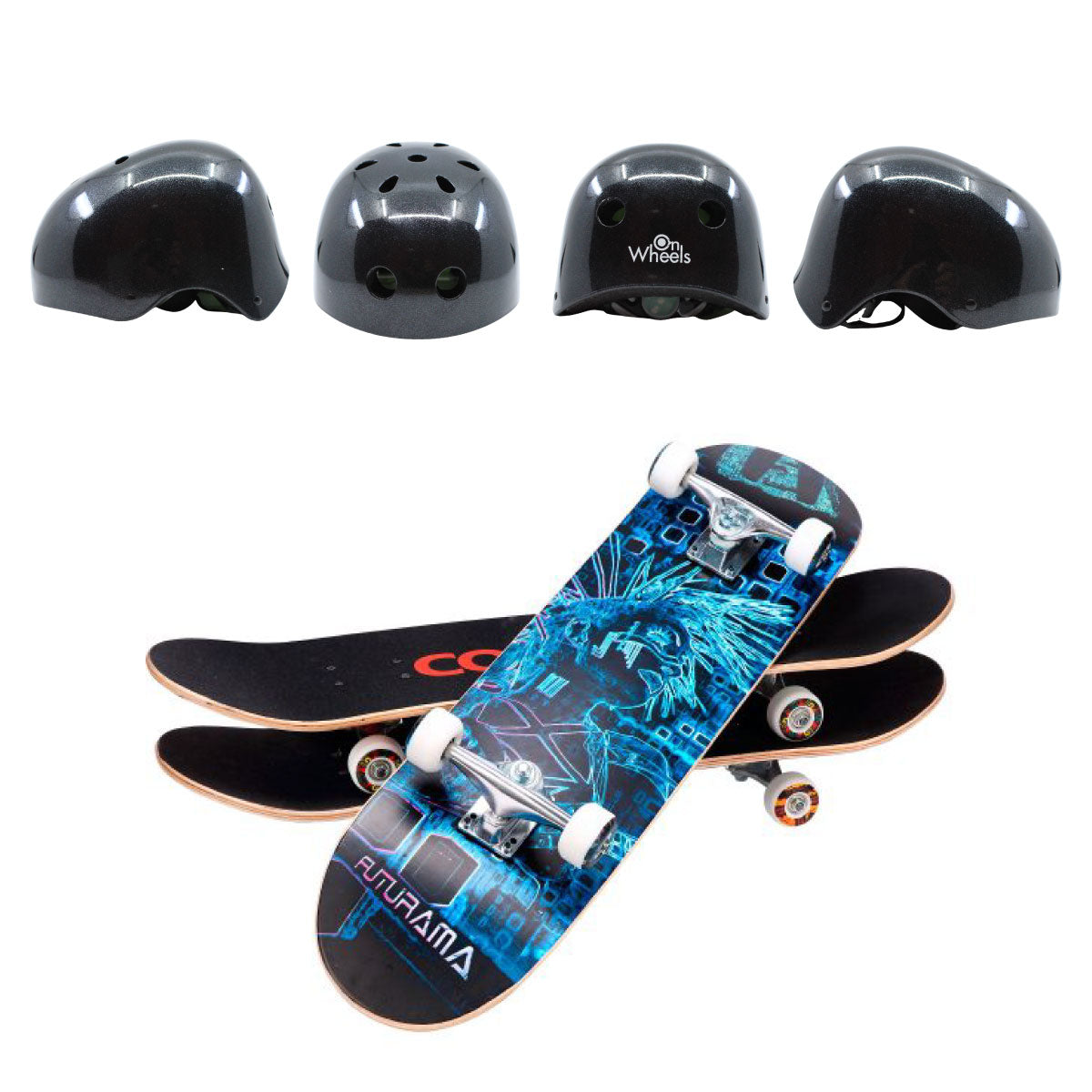 Patineta De Skate Cougar MHB03 Con 7 capas de pino