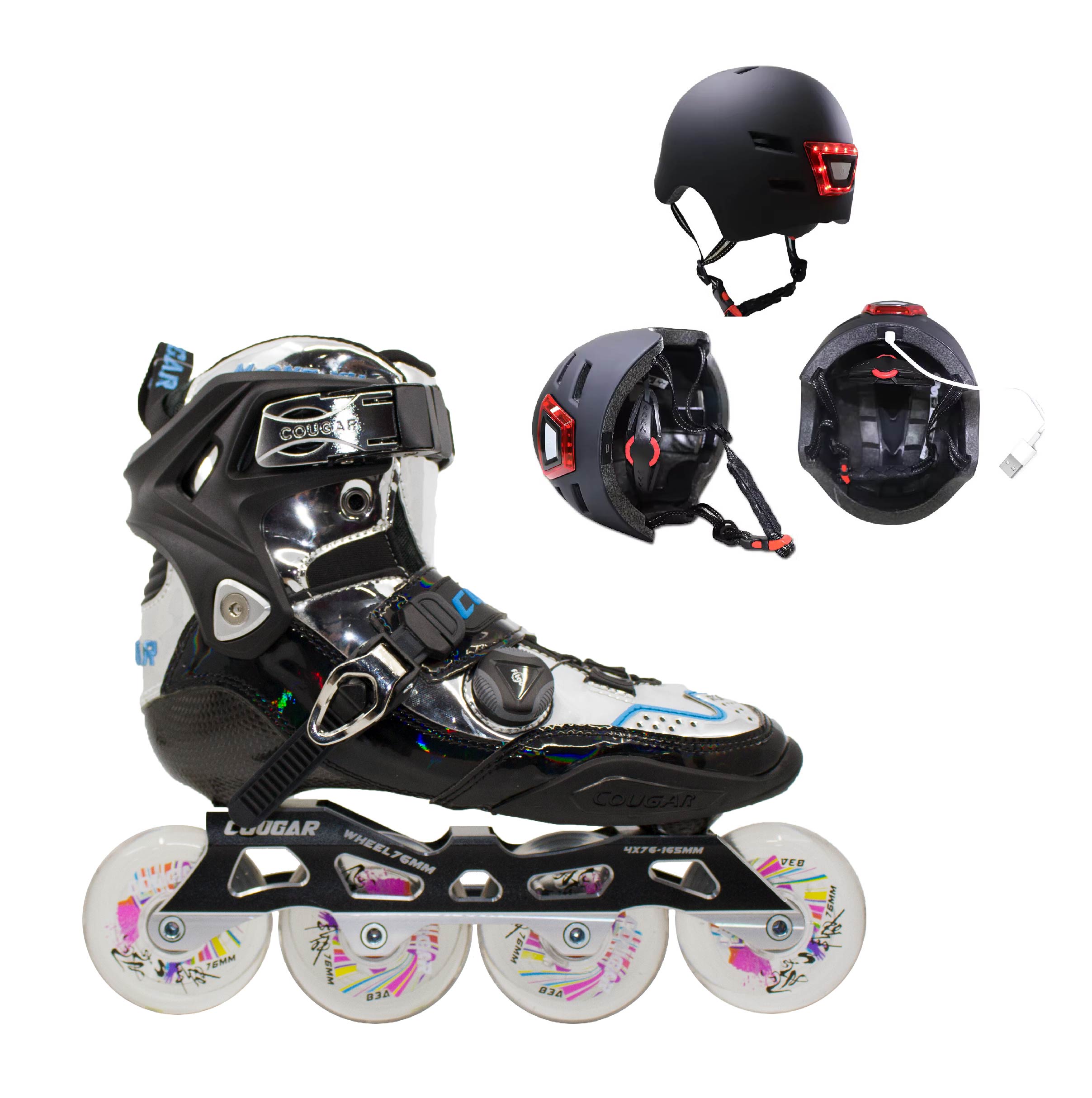 M-ONE YH Patines en Linea en Fibra de Carbono