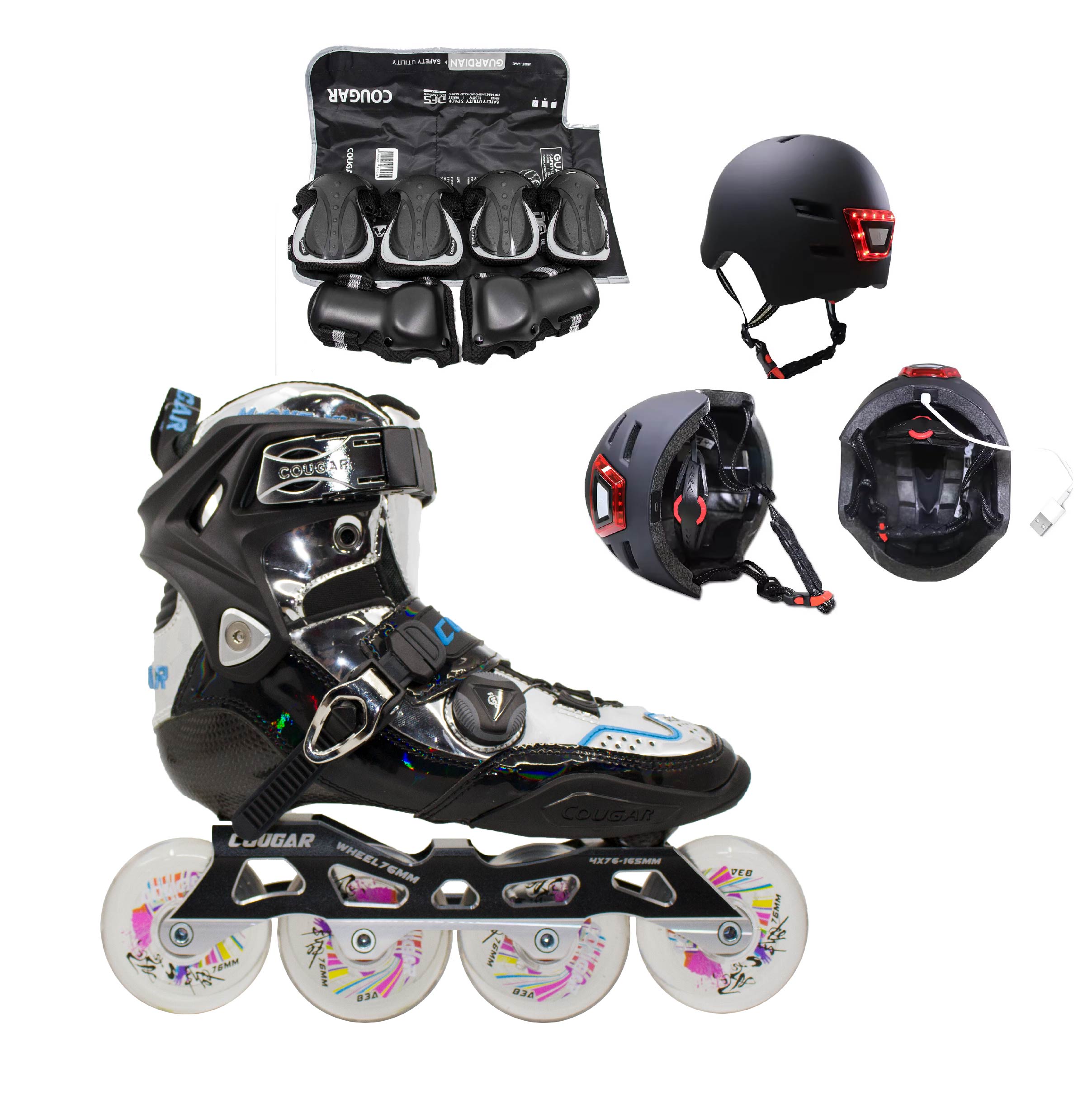 M-ONE YH Patines en Linea en Fibra de Carbono